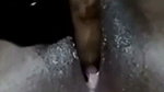 DUSKY MALLU TEEN GIRL FINGERING HER JUICY PUSSY AT THE END CUM