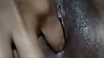 DUSKY MALLU TEEN GIRL FINGERING HER JUICY PUSSY AT THE END CUM