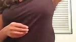 tamil busty girl putting hands in white bra 1