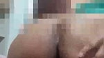 Very Hot Chubby Black Woman Playing with Her Body
