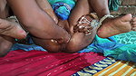 The Brother-in-law Applied Oil to the Neighbor’s Pussy and Thrust His Entire Hand Inside