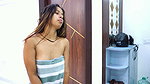 Indian Girl Call Her Boyfriend at Home After Bath Full Video