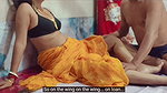 Indian Desi Bhabi Newly Married Wife Ronamce with Stepbrother, When She Was Alone at Home