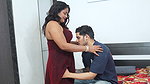 Desi Beautiful Bhabhi Waiting for Delivery Boy for Sex