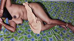 Aunty Pissing in Bathroom and I Caught and I See Her Big Pussy and Big Boobs