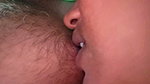 Ammu Licks and Savors His Nipple with Her Tongue 108