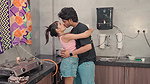 After the wife left, the brother-in-law found his younger sister-in-law in the kitchen and had sex with her.