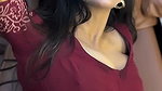 Awesome beautiful girl boobs cleavage expose in blouse (2) 1