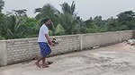 Beautiful Desi Village Wife Hard Fucked by Construction Labor on Top of the Roof 1