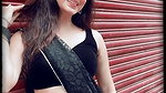 ESSHANYA MAHESHWARI SEXY NAVEL AND HOTNESS IN BLACK SAREE (2) 1