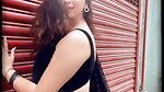 ESSHANYA MAHESHWARI SEXY NAVEL AND HOTNESS IN BLACK SAREE (2) 1