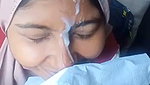 Horny Bengali Hijabi Beauty Swallows Cum & Takes Facial While Spreading Her Tight Ass (2) 5