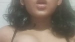 Sexy Indian Horny Gf Showing & Pressing Boobs (2) 2