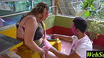 Two big boob aunty fucked hard by their lover (2) 1