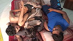 Desi couple threesome – husband share desi wife with male friend