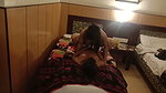 Girls gave massage to gf and did sex in last