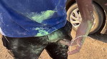 Outdoor fun with stranger men, fully enjoyed. In the car they put color in the right place, and on t