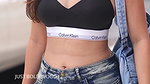 ROSE SARDANA CURVY SEXY BABE IN MINI SKIRT TEASE (2)