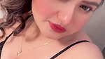 hot desi busty lady in black sleepwear 1