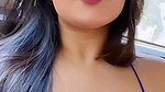nikita sexy cleavage in blue top 1