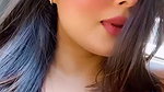 nikita sexy cleavage in blue top 1