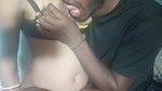 The wife sucked and sucked the big tits