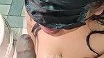 Viral Mask Girl Gives Me Sloppy Blowjob In Shower