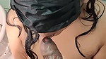 Viral Mask Girl Gives Me Sloppy Blowjob In Shower