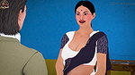 Hot Indian Bhabhi Teaches Kama Sutra to Young Tenant and Gets Her Pussy Fucked Hard – Hindi Sex