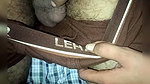 Fucked girlfriend sitting in bed
