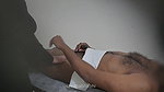 Dick flashing to massage girl