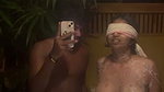 Nangi GF ko Blindfold karke Chupke se Video nikal liya BF ne