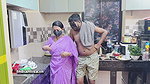 hairy pussy and armpits maid peeing on owners dick 1
