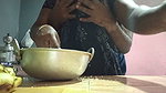 Desi Wife Fucking in Kitchen