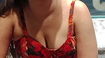 Actress Upasana deep cleavage boobs popping out at public 1
