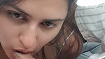 Beautiful girl giving blowjob to bf in car 1