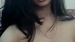 Beautiful girl groping herself with super hot expressions 1