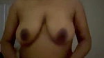 Chubby Girl with lover BJ nude 1
