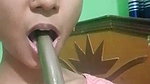 Horny Babe Masturbating With Big Brinjal,Giving Blowjob And Fucking With BF Updates 3
