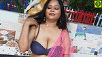 Hot Booby Srestha Huge Cleavage Show Sensual Photoshoot 1