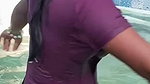 Naughty Girl Nipples are Visible Through Her Wet Clothes 1