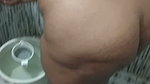 Solo Bathing Chubby Aunty