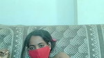 My Qute Wife Fucking with Big Dildo and Playing with Pusssy and Fingering Hard with Video Call His BF