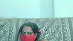 My Qute Wife Fucking with Big Dildo and Playing with Pusssy and Fingering Hard with Video Call His BF