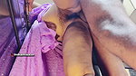 Hairy Pussy and Armpits Maid Peeing on Owner’s Dick