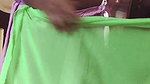 Desi Tamil Slut Wife Renu No Bra Blouse & No Panty Petticoat Saree Tease for Secret Lover! Indianhotwifex