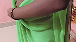 Desi Tamil Slut Wife Renu No Bra Blouse & No Panty Petticoat Saree Tease for Secret Lover! Indianhotwifex