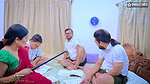 Desi MILF Teacher Fucked by 3 Boys and Dropped Cumshot in Her Mouth (hindi Audio)