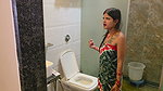 Desi Indian housewife fucked hard by husband in the bathroom