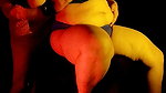 An Indian Couple Having Intense Sex in a Dark Room